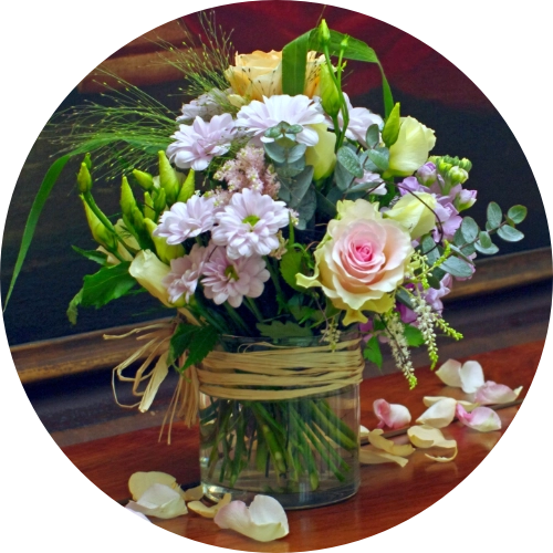 Floral decoration vase fillings